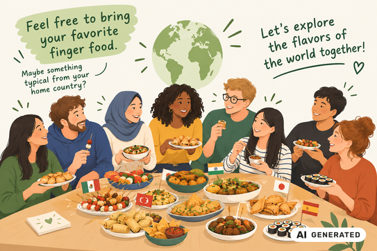 AI generated - Exploring the flavors of the world