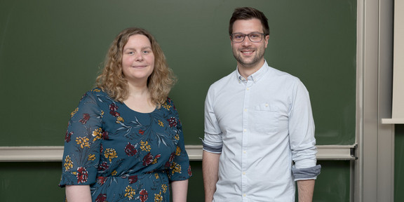 Chris Malena Delitzsch und Dominik Mitzel Portrait von Chris Malena Delitzsch und Dominik Mitzel