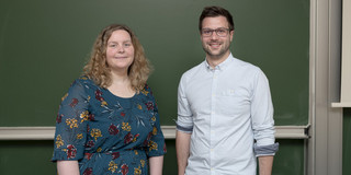 Portrait von Chris Malena Delitzsch und Dominik Mitzel