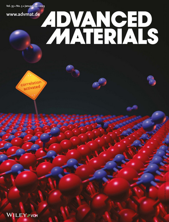 Cover der Zeitschrift Advanced Materials