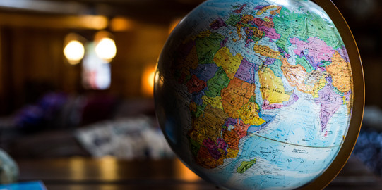 Picture of a globe
