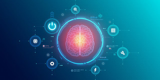 Neuromorphic Computing Schematic representation of neuromorphic computing