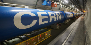LHC tunnel Picture of the LHC tunnels