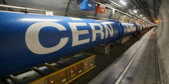 Bild des LHC-Tunnels