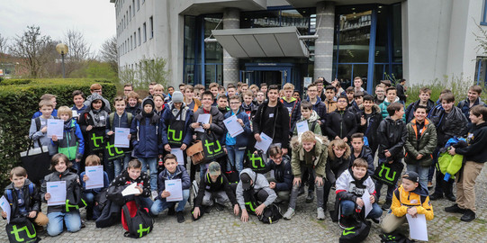 Teilnehmer des Boys*Day 2023