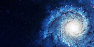 Bild einer Spiralgalaxie